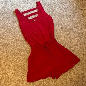 🛍️4 for $15 | 5 for $20 Red Romper